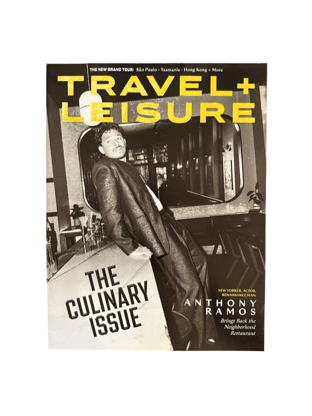 Travel and Leisure Magazine September 2026 The Culinary Issue Anthony Ramos